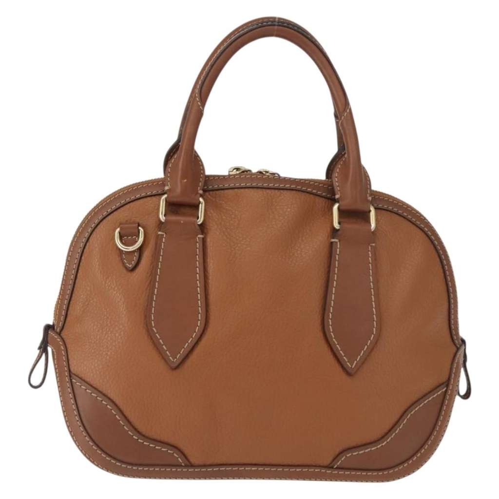 Burberry Orchard Bag Brown Leather Very good condition - Back View