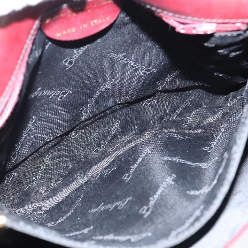 Balenciaga Shoulder Bag Burgundy Suede Very good condition - Box View