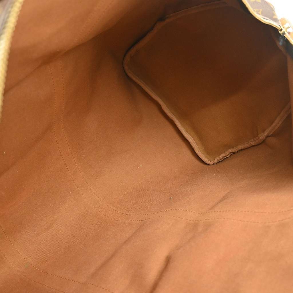 Louis Vuitton Keepall Bag Brown Canvas Very good condition - Inside View