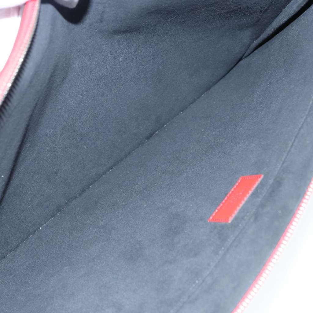 Louis Vuitton Pochette Jour Red Leather Very good condition - Box View