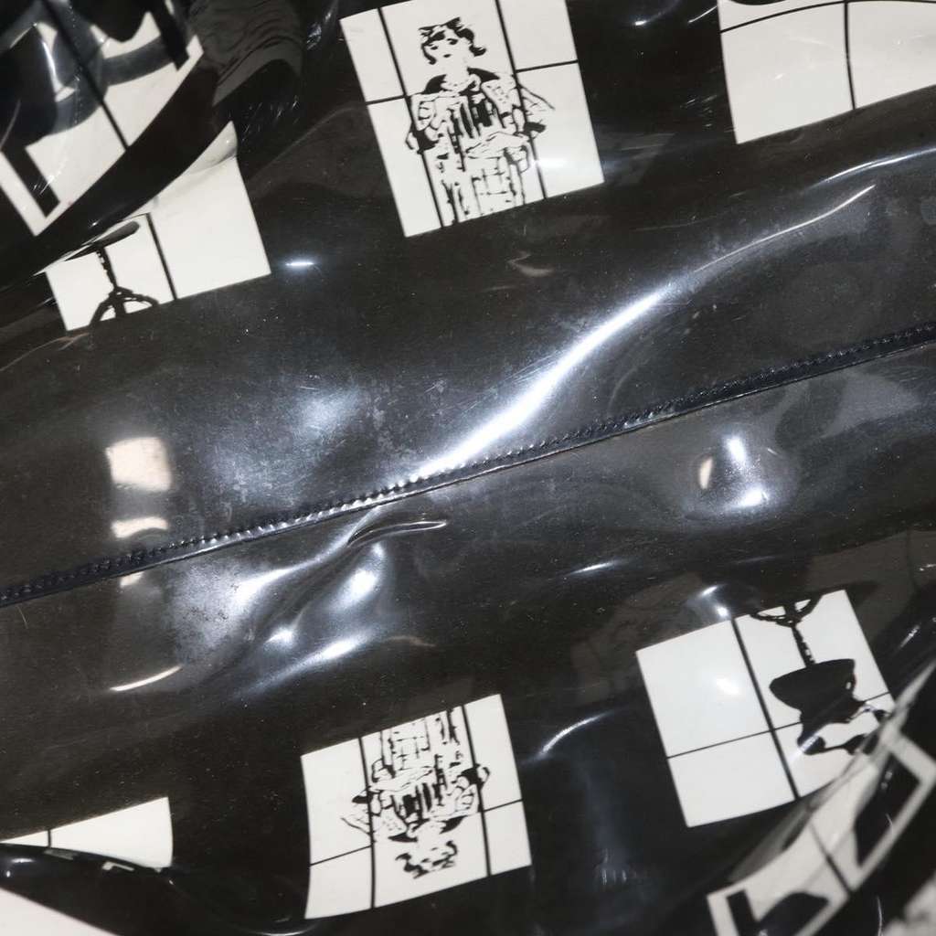 Chanel Coco Window Tote Black Plastic Very good condition - Box View