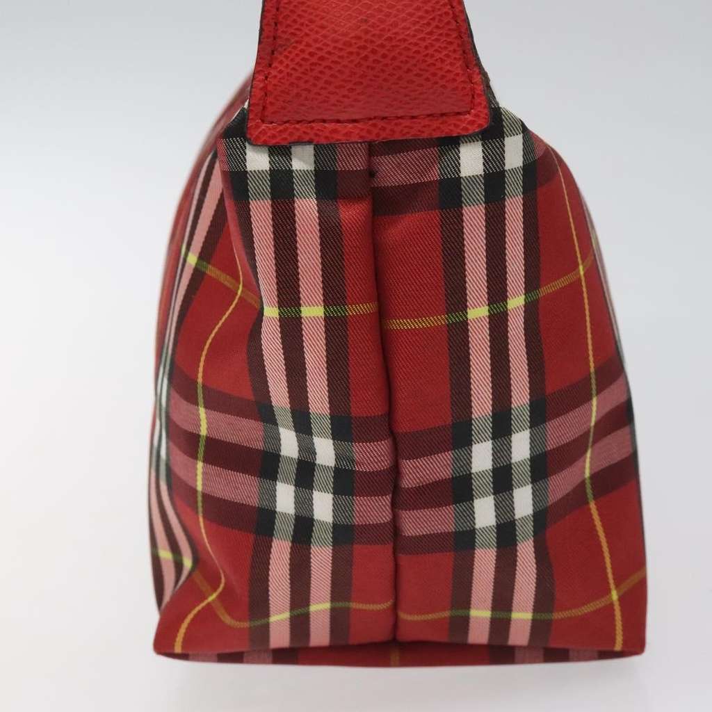 Burberry Nova Check Handbag Red Very good condition - Model View