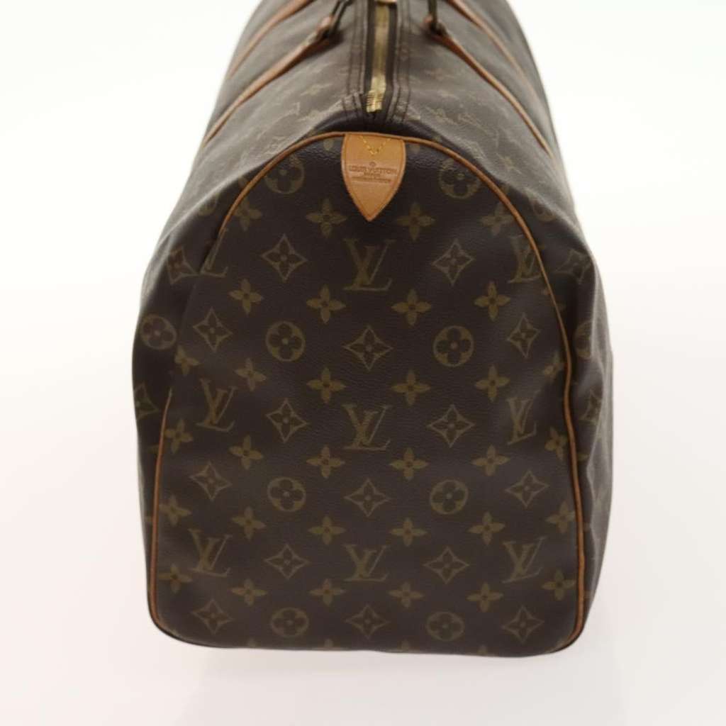Louis Vuitton Keepall Bag Brown Canvas Good condition - Model View