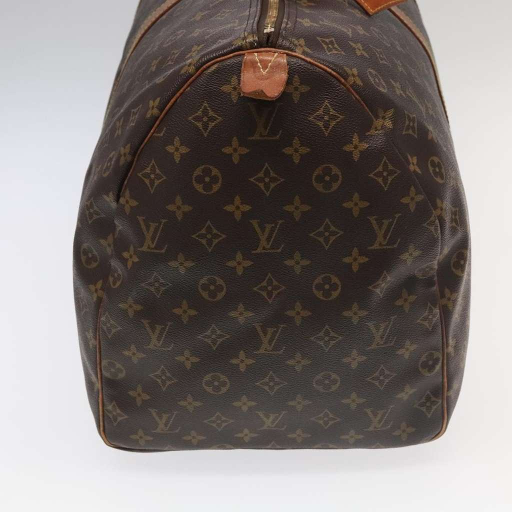 Louis Vuitton Keepall Bag Brown Canvas Good condition - Model View