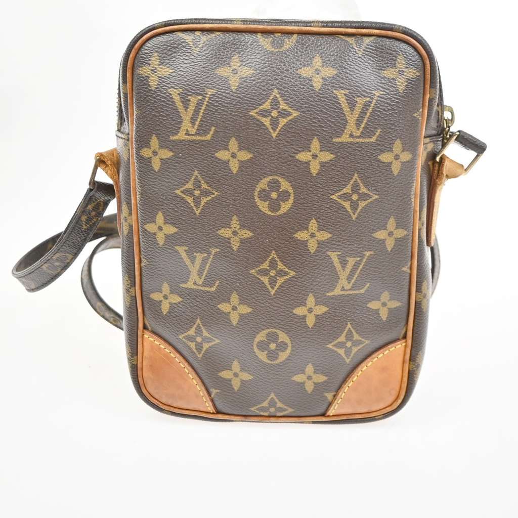 Louis Vuitton Amazone Bag Brown Canvas Very good condition - Back View