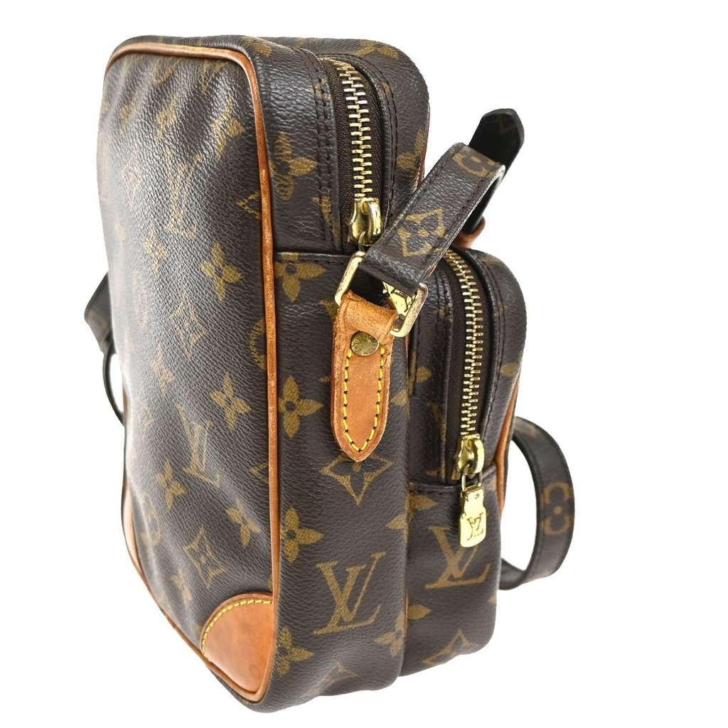 Louis Vuitton Amazone Bag Brown Canvas Very good condition - Model View