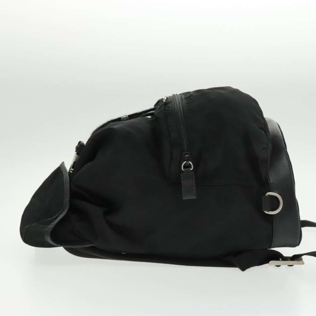 Prada Double Front Pocket Backpack Black Good condition - Inside View