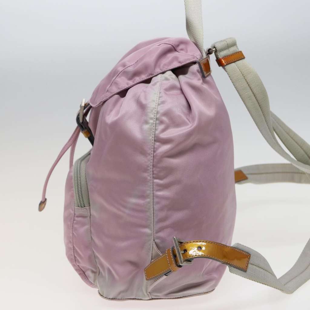 Prada Front Pocket Backpack Pink Very good condition - Model View