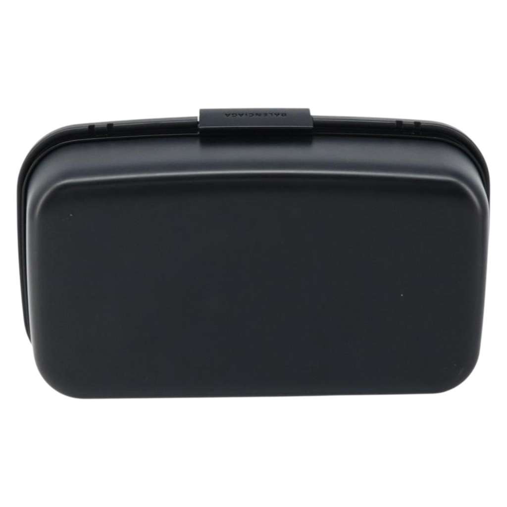 Balenciaga Logo Lunch Box Bag Black Plastic Very good condition - Back View