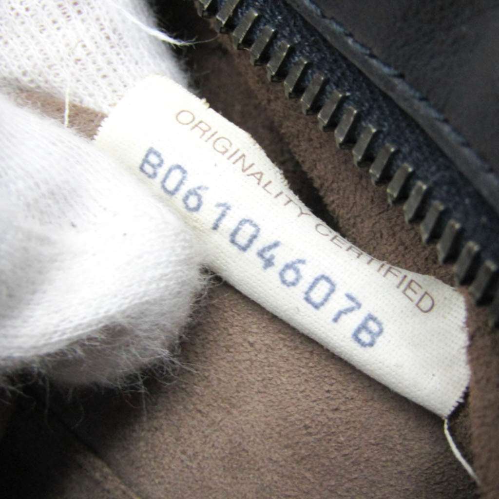 Bottega Veneta Belt Flap Camera Bag Navy Leather Very good condition - Box View