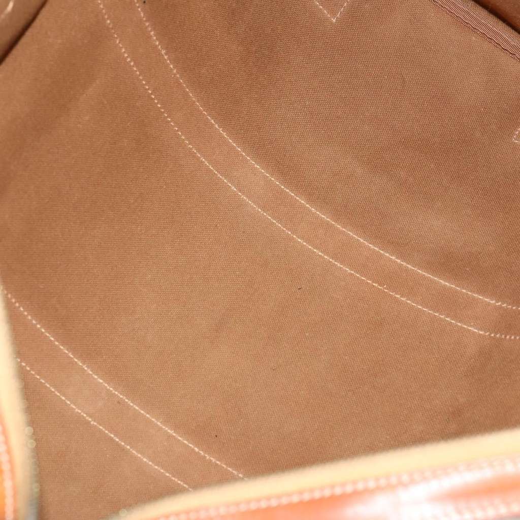 Celine Vintage Macadam Boston bag Brown Canvas Very good condition - Box View