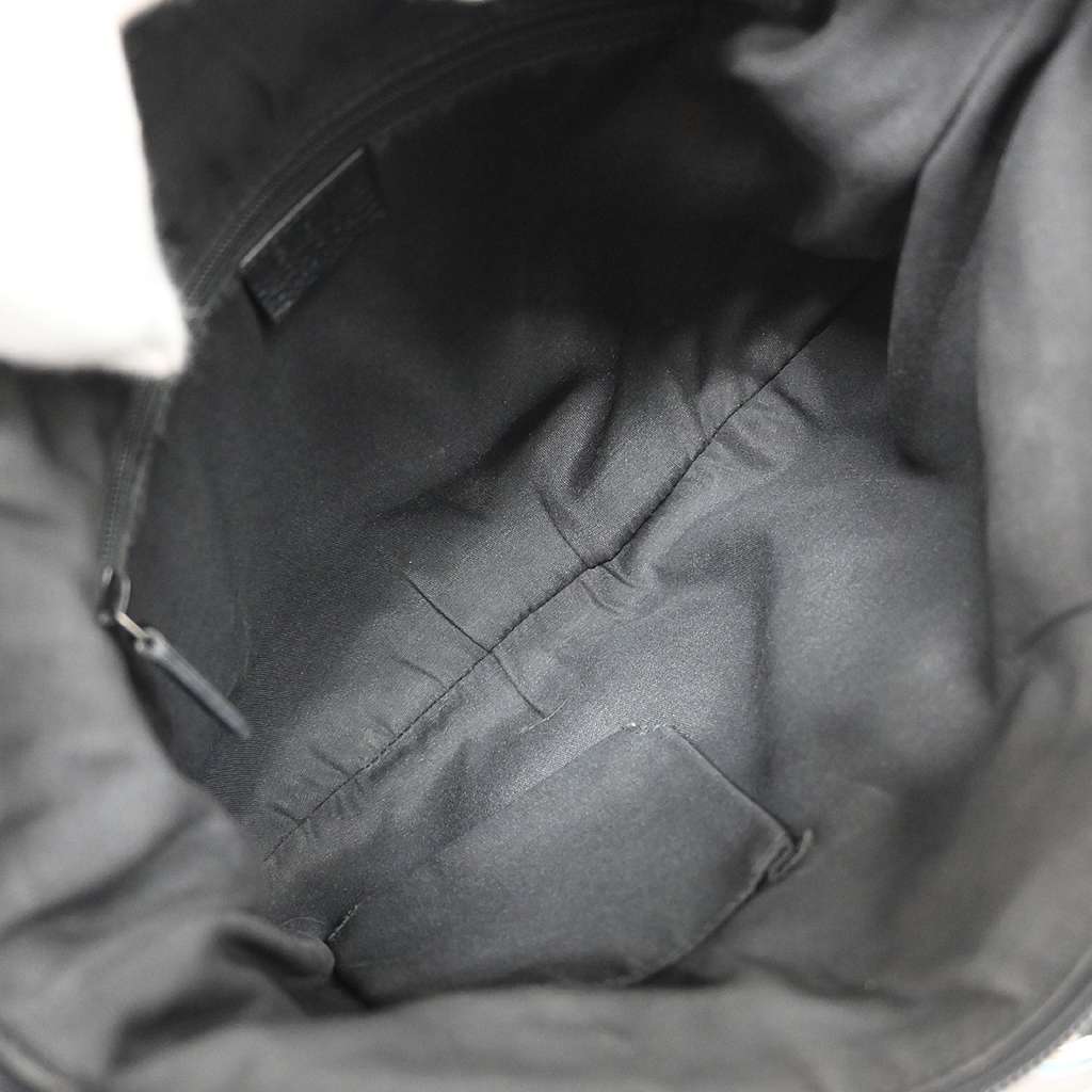 Gucci D Ring Messenger Bag Black Canvas Very good condition - Inside View