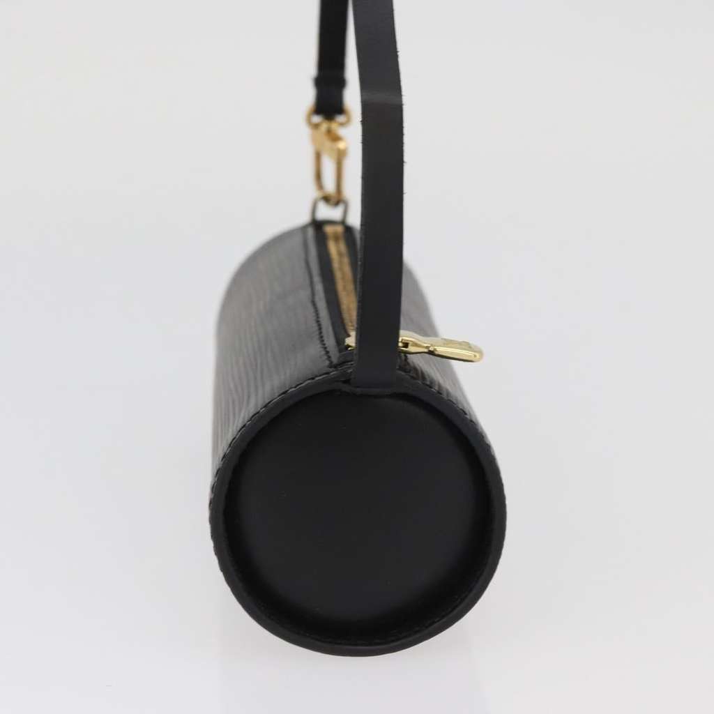 Louis Vuitton Soufflot Pochette Black Leather Very good condition - Model View