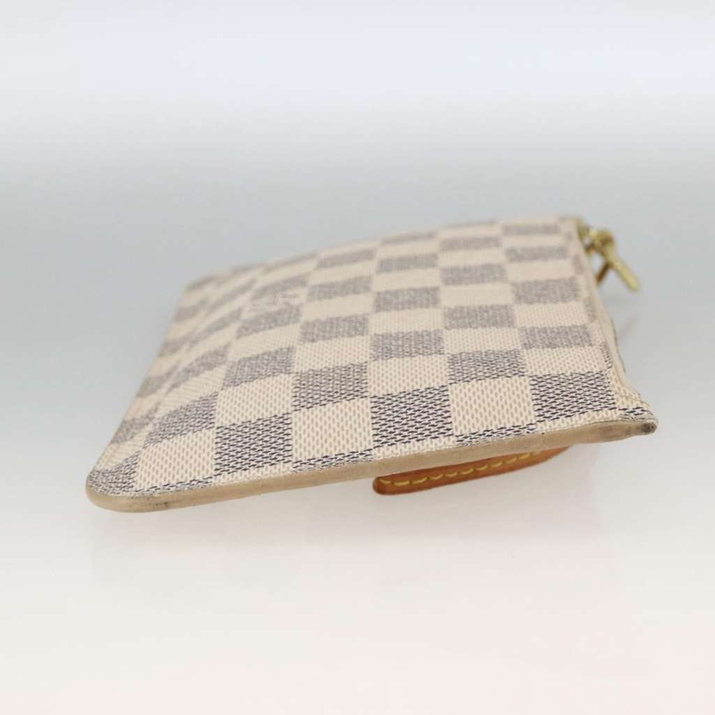 Louis Vuitton Neverfull Pochette White Canvas Very good condition - Inside View