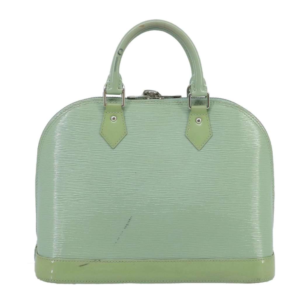 Louis Vuitton Alma Handbag Green Good condition - Back View