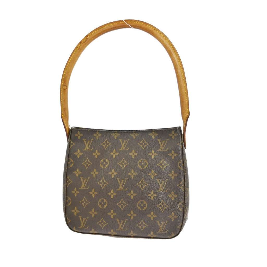 Louis Vuitton Monogram Looping Handbag Brown Canvas Good condition - Back View