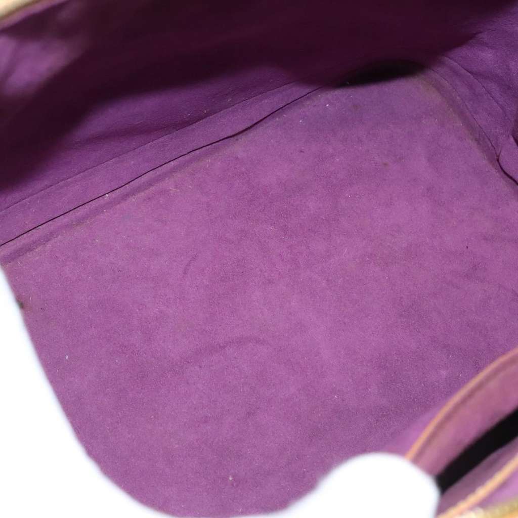 Louis Vuitton Alma Handbag Yellow Leather Good condition - Box View