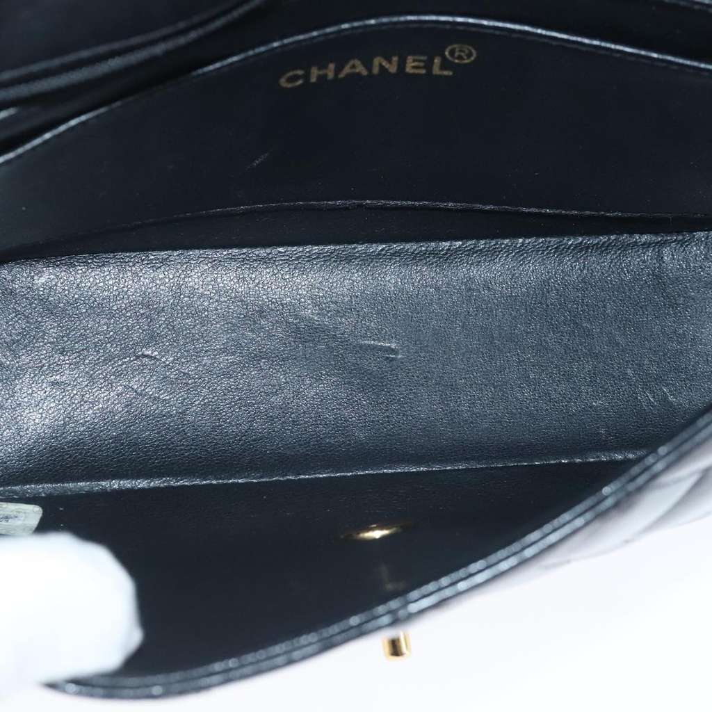 Chanel Vintage Diana Flap Bag Black Good condition - Box View