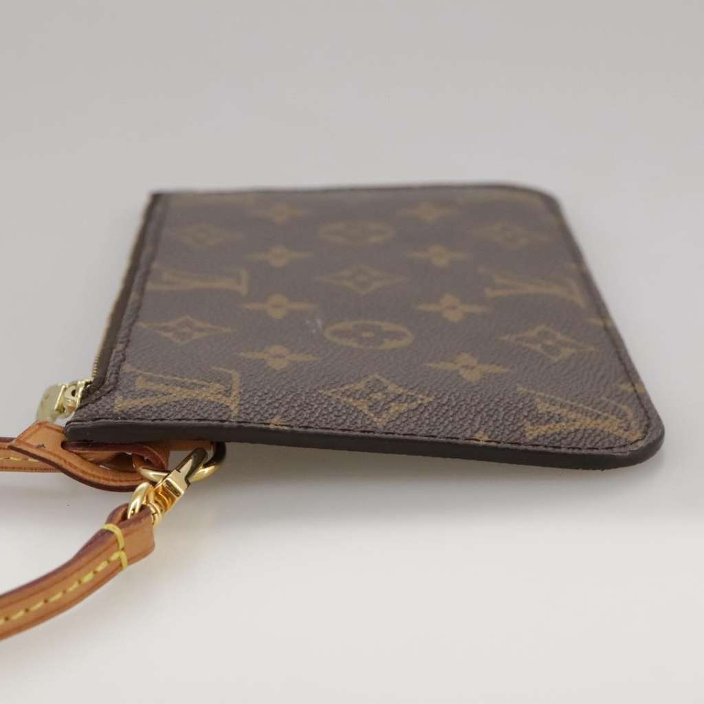 Louis Vuitton Neverfull Pochette Brown Canvas Good condition - Inside View