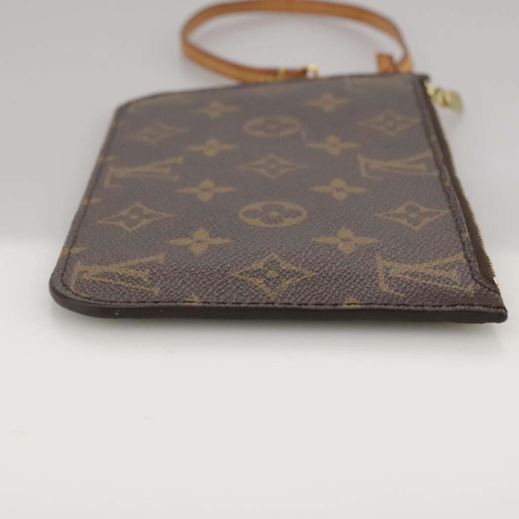 Louis Vuitton Neverfull Pochette Brown Canvas Good condition - Model View
