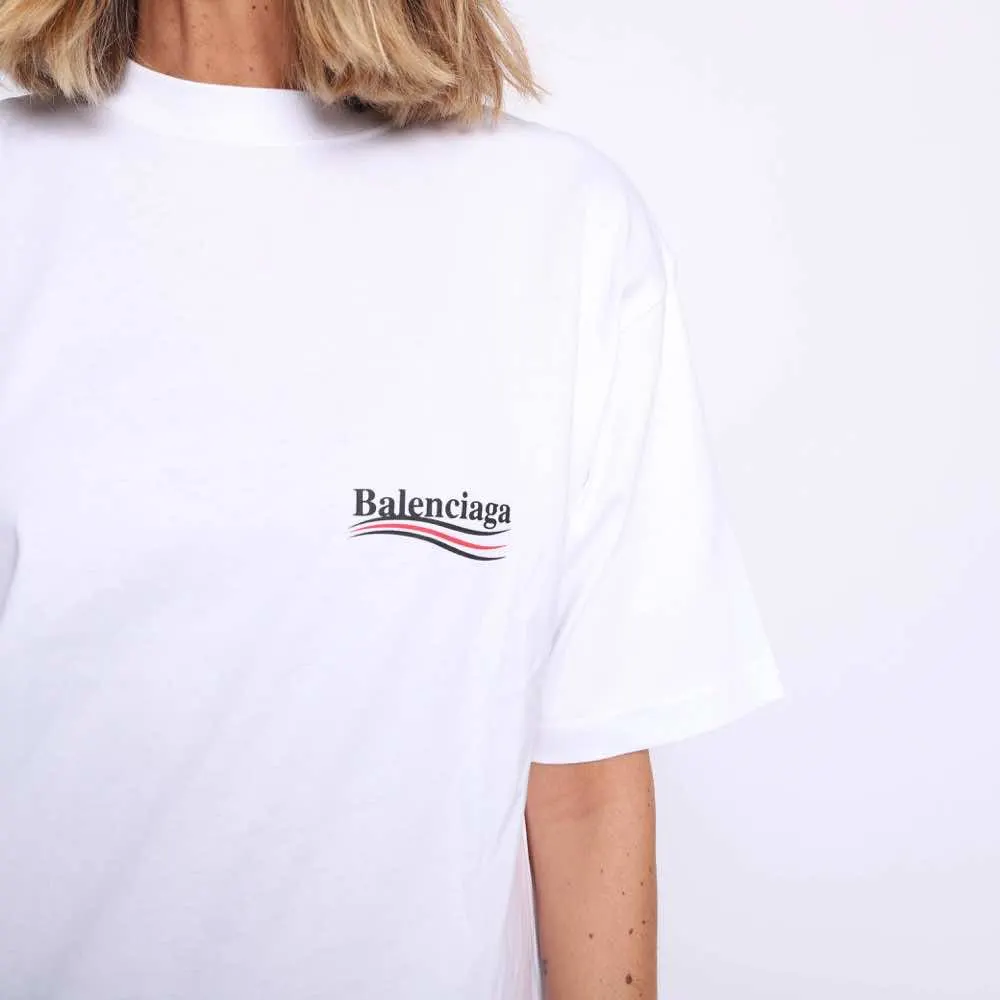 Balenciaga Classic White Cotton Never worn, with tag - Model View