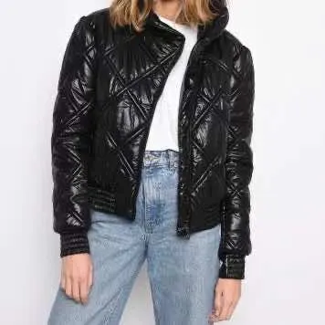 Chanel Down jacket Black Very good - Back View