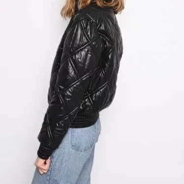 Chanel Down jacket Black Very good - Model View
