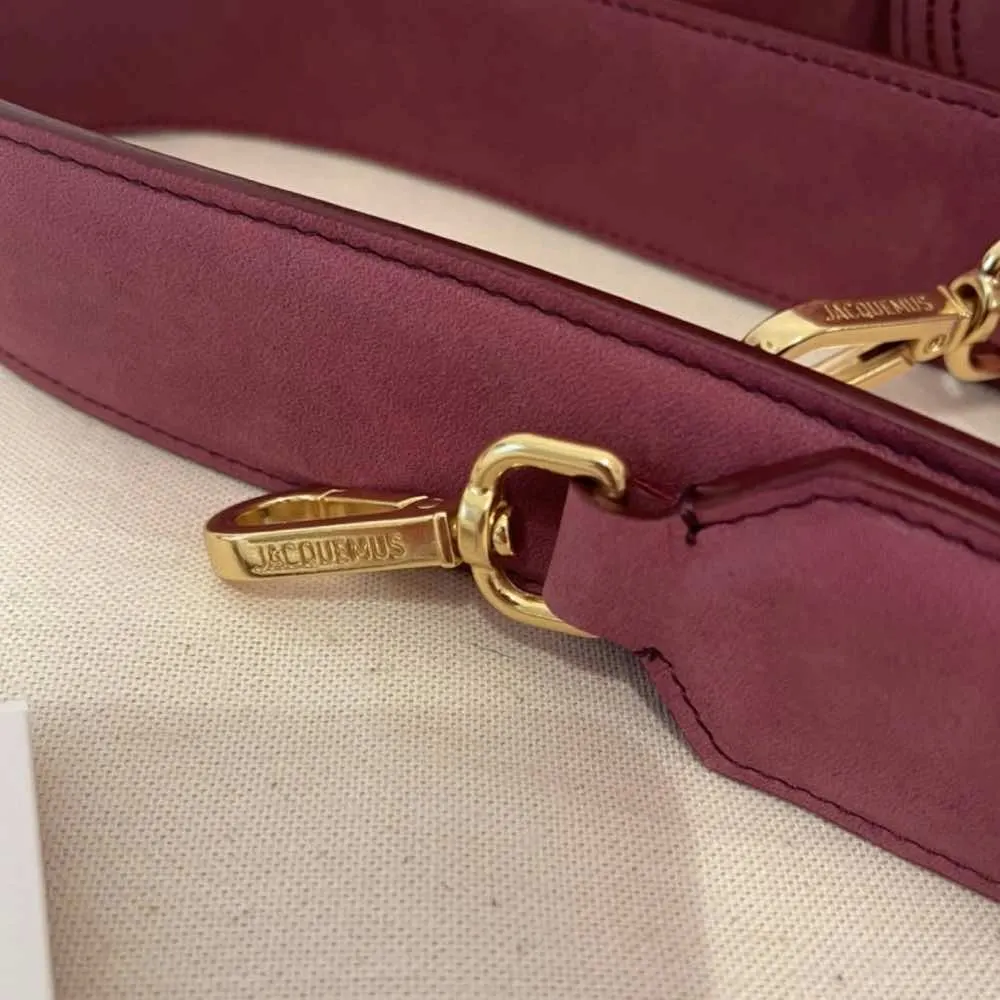 Jacquemus Bambino Grey Suede Never worn, with tag - Box View