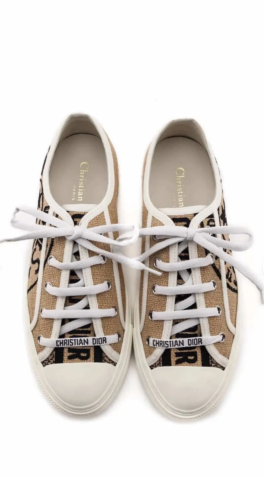 Dior Walk n Dior Beige Canvas Very good - Inside View