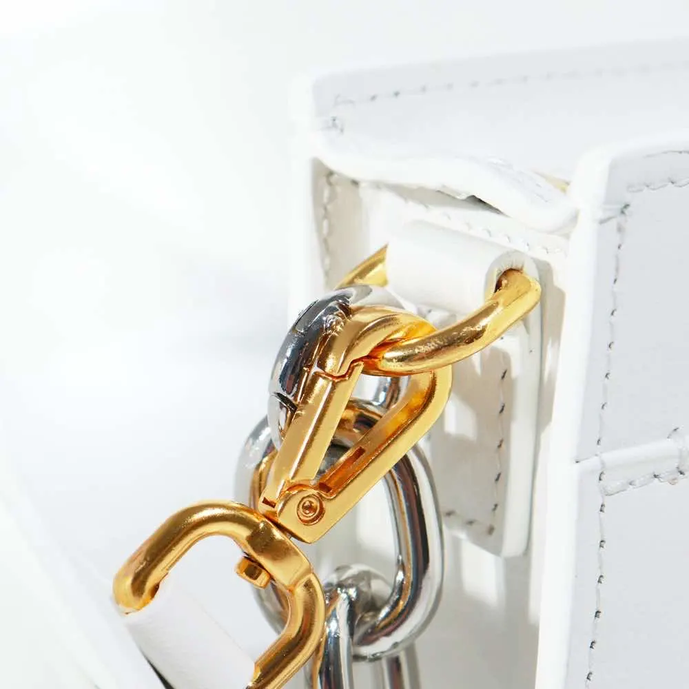 Jacquemus Le ciu ciu White Leather Never worn, with tag - Box View