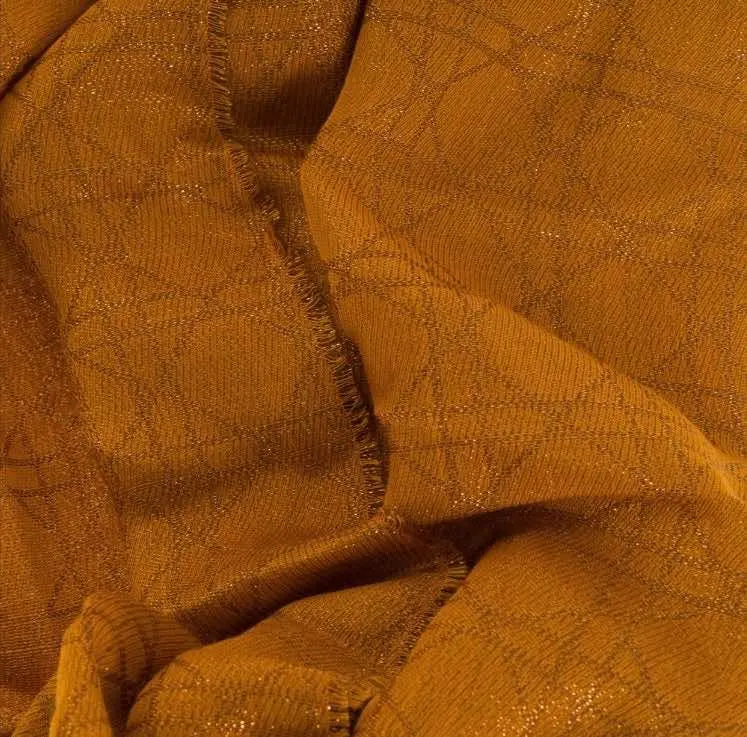 Dior Cannage Orange Wool Never worn, with tag - Back View