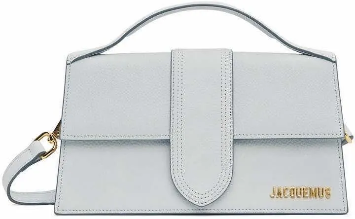 Jacquemus Bambino Grey Leather Never worn - Back View