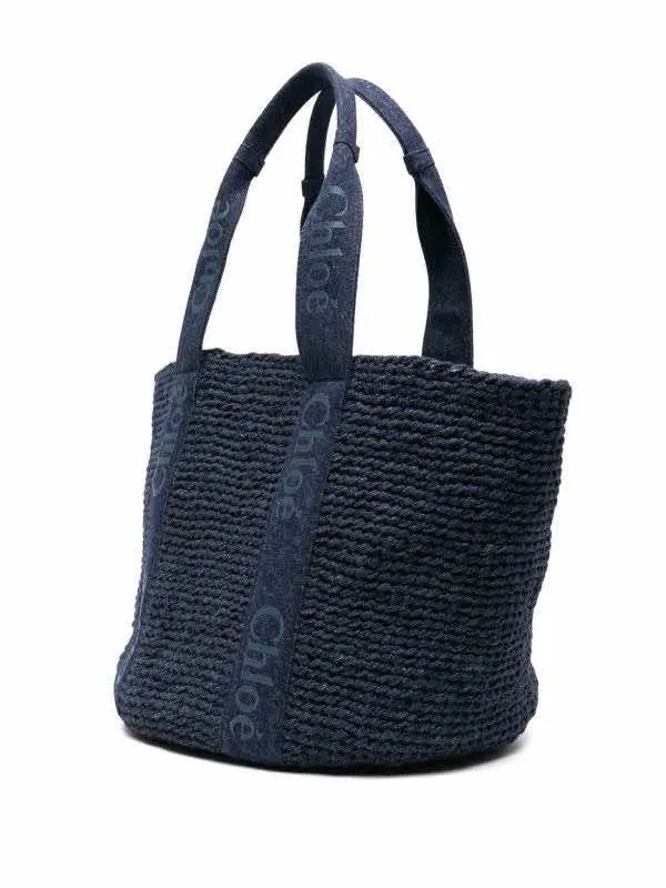 Chloé Woody Navy Never worn, with tag - Back View