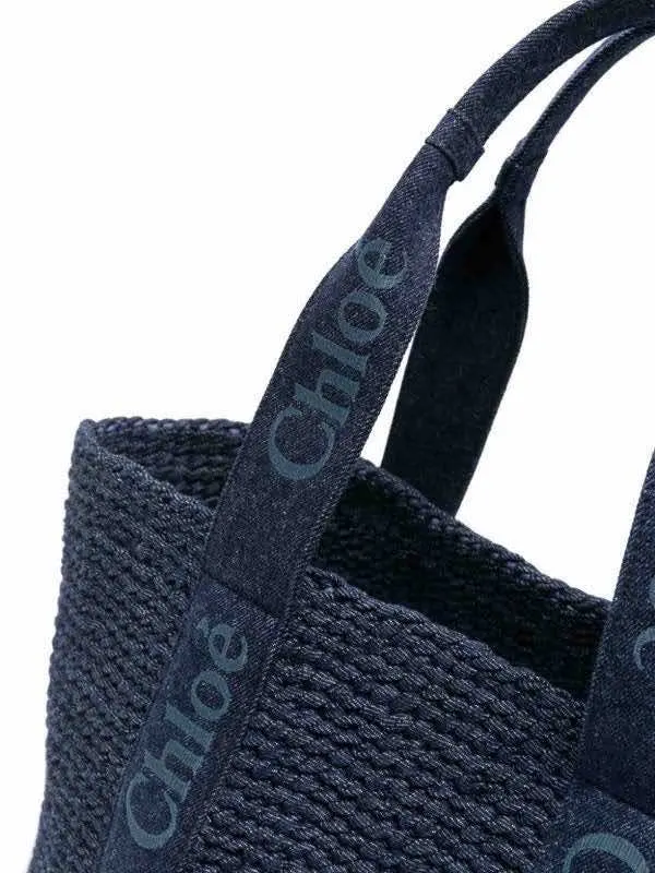 Chloé Woody Navy Never worn, with tag - Inside View