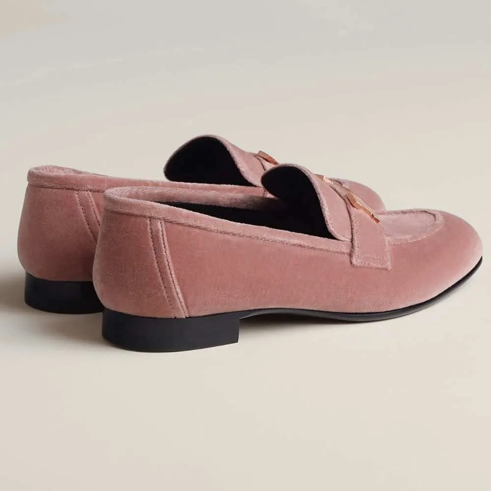 Hermès Paris Pink Velvet Never worn - Inside View