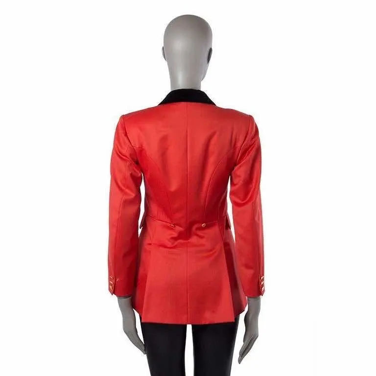 Hermès Équestre Red Wool Good - Back View