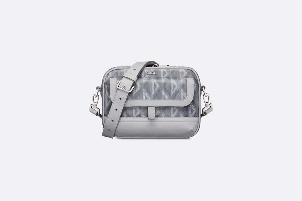 Dior Hit the road Grey Leather Never worn, with tag - Back View