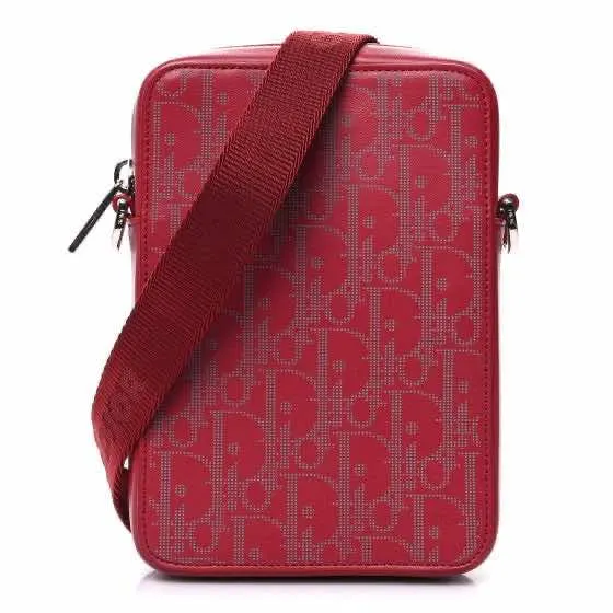 Dior Galaxy World Tour Red Leather Never worn, with tag - Front View