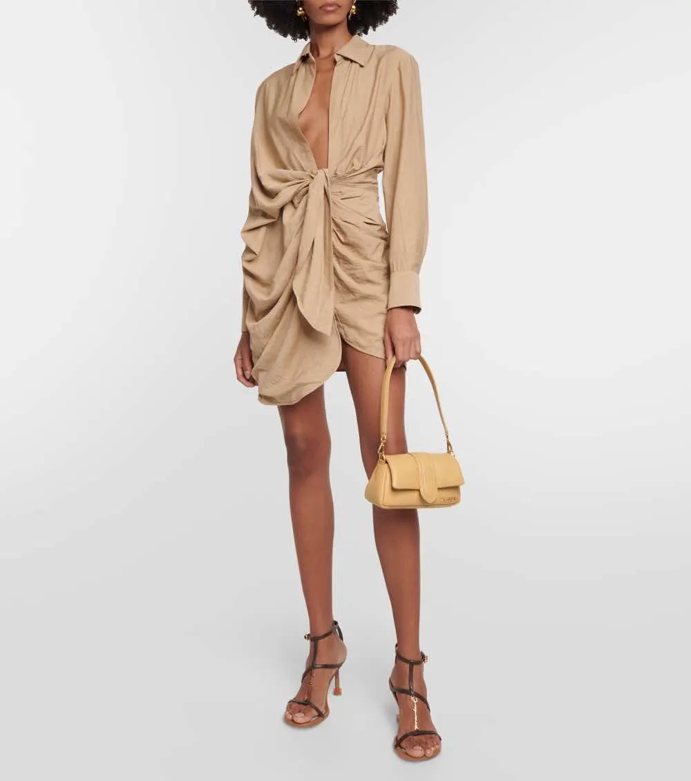 Jacquemus Le petit Bambimou Beige Leather Never worn, with tag - Box View