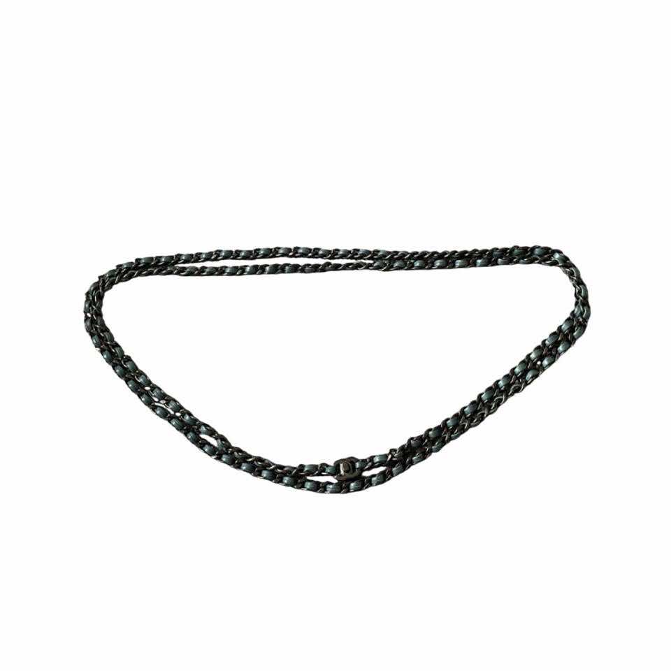 Chanel Double Wrap Belt Chain 