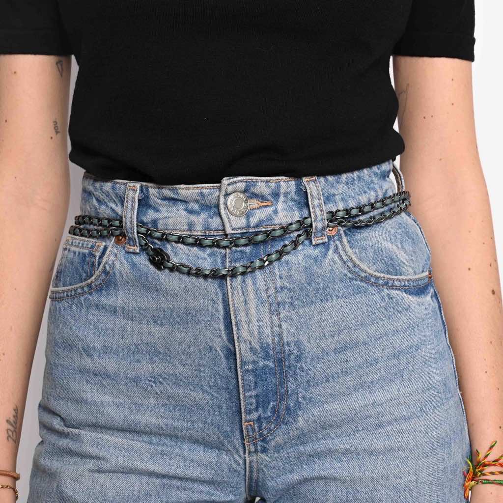 Chanel Double Wrap Belt Chain  - Back view