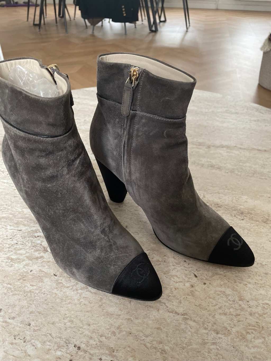 Chanel Heeled ankle boots - Image 11