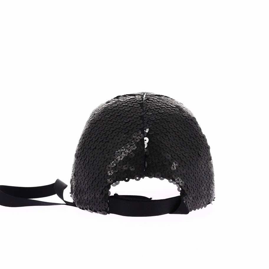 Chanel Black sequin cap - Back view