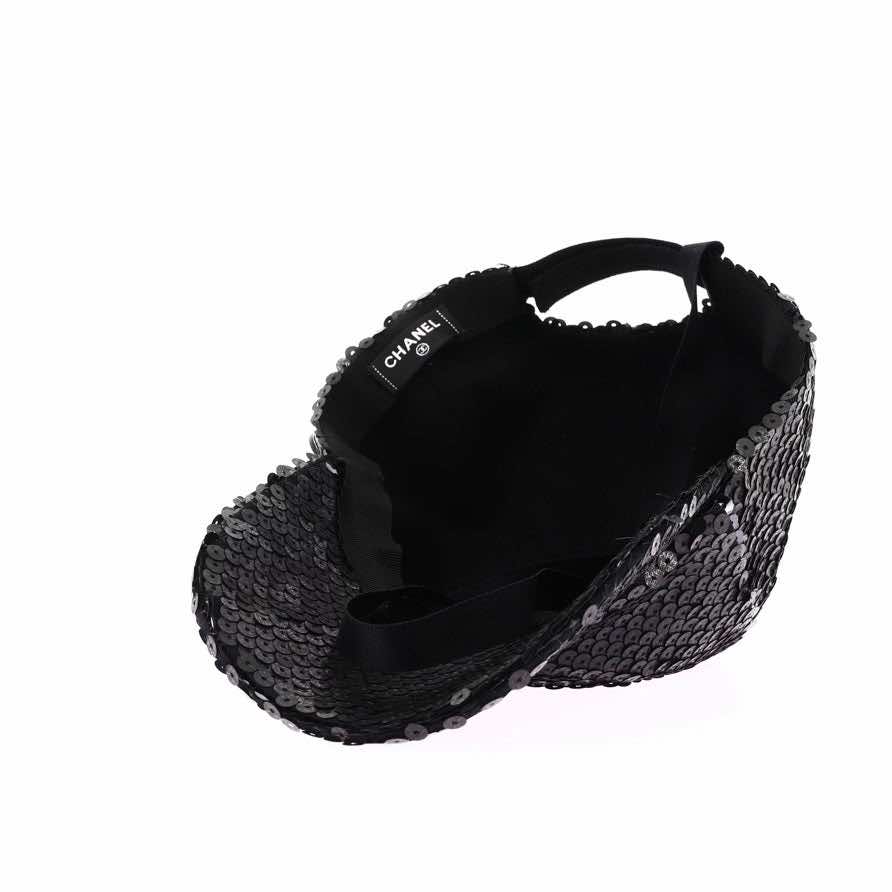 Chanel Black sequin cap - Detail 1
