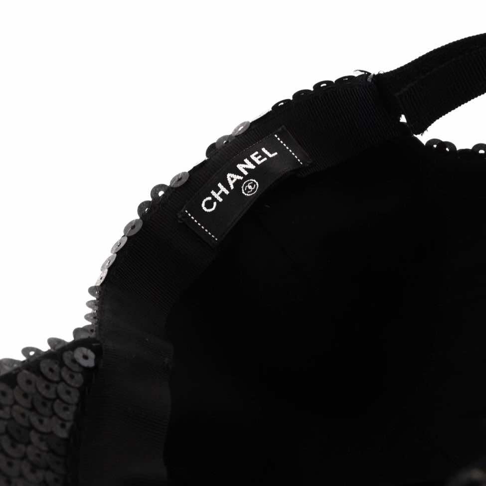 Chanel Black sequin cap - Detail 2