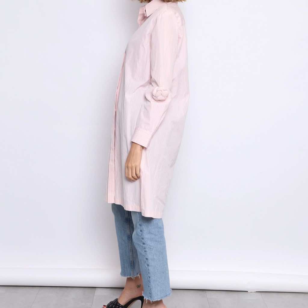 Chanel  Cotton Shirt Dress - Back view