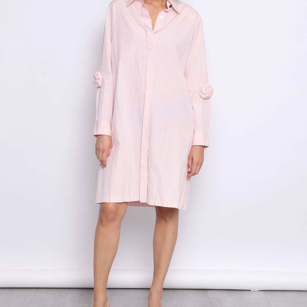Chanel  Cotton Shirt Dress - Side view