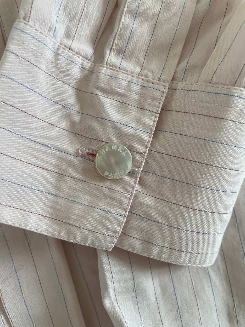 Chanel  Cotton Shirt Dress - Image 11