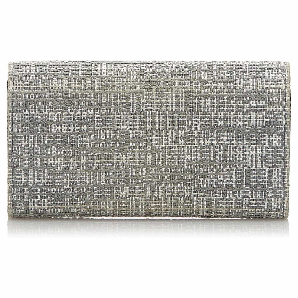 Chanel Tweed-effect velvet wallet - Image 6