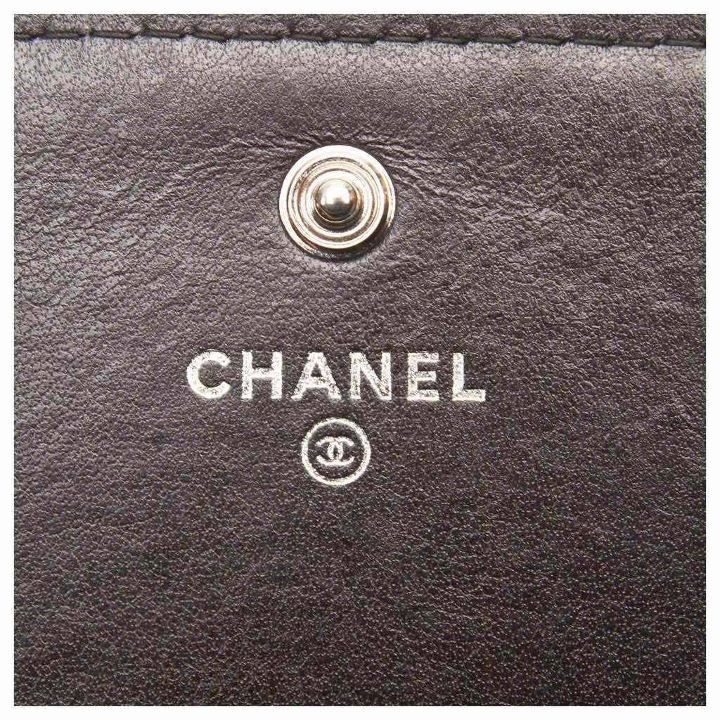 Chanel Tweed-effect velvet wallet - Detail 2